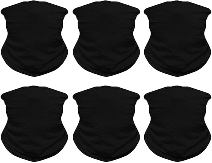 Venswell Neck Gaiter Face Mask Men Women,Seamless Bandana Rave Face Cover Scarf Mask,Balaclava,Headband, Head Wrap,Headwear