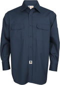 100% Cotton Mens Fr Shirts 7.5oz Flame Resistant Shirts NFPA2112 Men's Fire Retardant Welding Shirts
