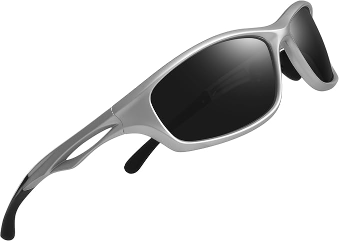 Joopin Sports Sunglasses Polarized UV400 Protection Wrap Around Sun Glasses Shades for Men Women