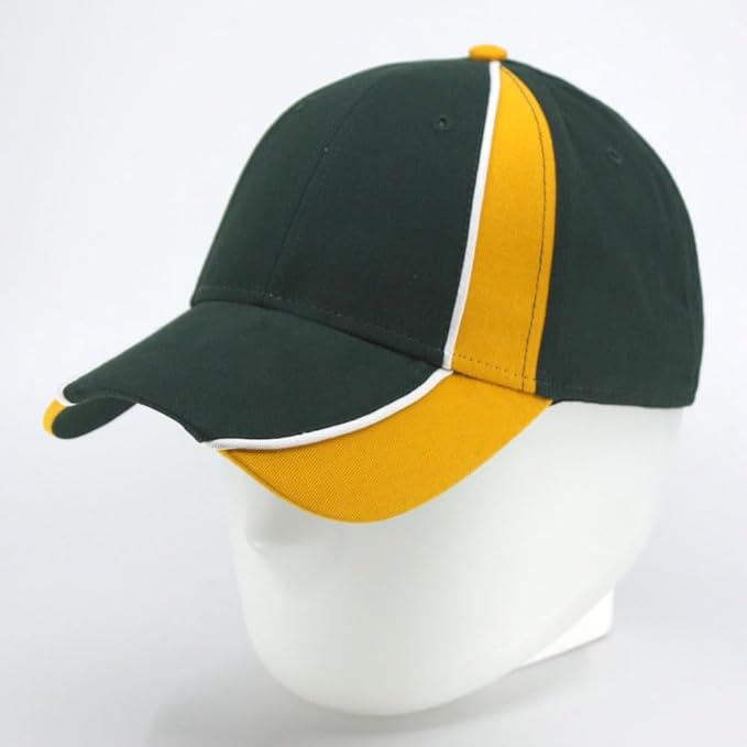 The Vintage Year Reflective High Visibility Piping Neon Polyester Twill Low Profile Structured Baseball Cap
