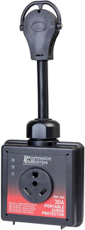 Progressive Industries SSP-30X Portable RV Smart Surge Protector, Black, 30 Amp