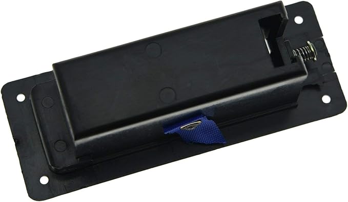 Dopro 9V Battery Cover Box Case Compartment with Pull String for Guitar Bass