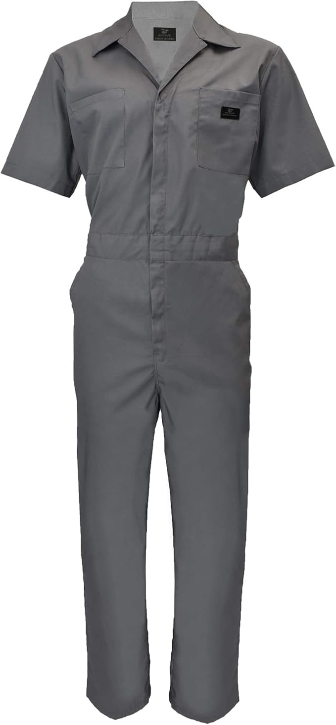 Coveralls Workwear Men Short Sleeve Coveralls