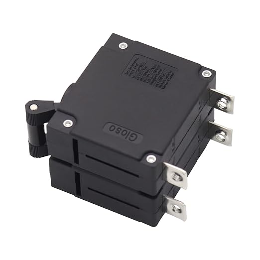 Double Pole 30 Amp AC/DC Toggle Magnetic Circuit Breaker 30A