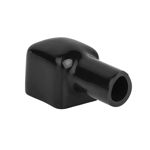 Battery Terminal Covers, 2 Pcs Battery Terminal Protector, Mini PVC Motorcycle Battery Cable Cover, Positive and Negative Cable Covers in Red and Black for Boat Cars Truck