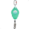 33FT Self Retracting Lifeline RTOVZON Fall Arrest Fall Protection Steel Wire Rope Heavy Duty Retractable Lanyard, Roofing Lifeline, SRL, Safety Lanyard
