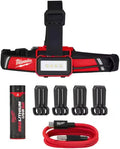 Milwaukee 600 Lumens LED USB Rechargeable Low-Profile Hard Hat Headlamp