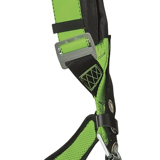 PeakWorks PeakPro Series Safety Harness - Full Body Safety Harness - CSA & ANSI Compliant Fall Protection - 310 lbs Capacity - Universal Size (Multiple Classes & Leg Buckle Types)