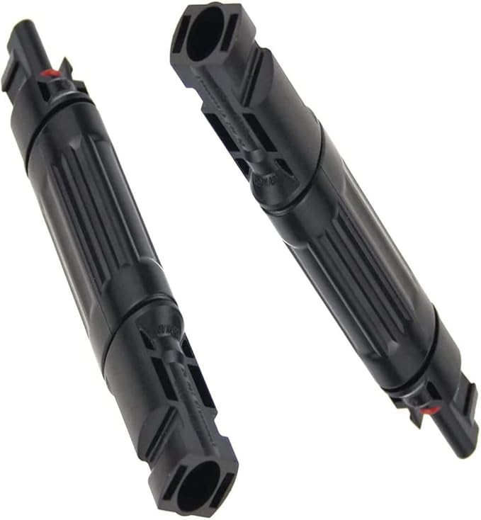 ZOOKOTO 5pcs Solar Panel PV Connector with Built in 25A Fuse Waterproof Solar Panel Cable Connector