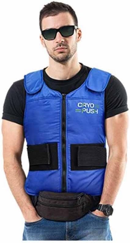 Phase Change Cooling Vest - 18C, Navy Blue