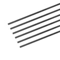 MECCANIXITY Carbon Fiber Rod, 3mm x 300mm for RC Plane DIY Tool Wing Tube Quadcopter Arm, Pack of 6