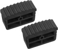 PRETYZOOM 2pcs Non Slip Rubber Caps for Ladder Legs Skid Cushion Covers for Stability Noise Reduction and Strong Traction Accessories