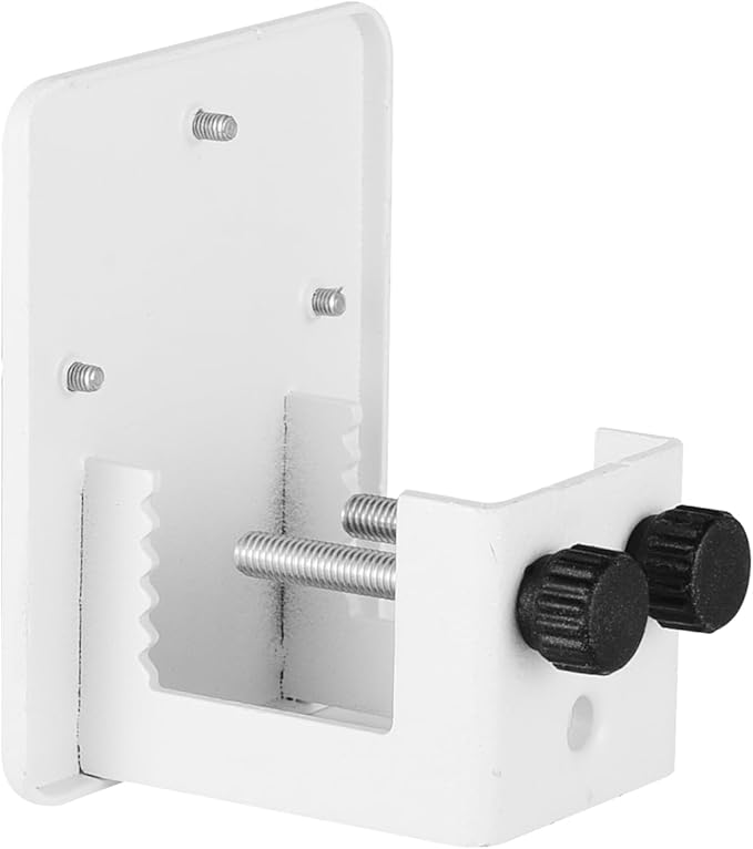 Tonton Gutter Mount Bracket Compatible with Eufy Security SoloCam S340, SoloCam E30, and Eufy 4G LTE Cam S330, Adjustable Weatherproof Camera Mount for Solar Security Camera (1-Pack, White)