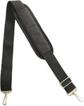 Sevenfly Universal Shoulder Strap Replacement Luggage Bag Strap Detachable Soft Padded Adjustable Belt With Metal Swivel Hooks（black