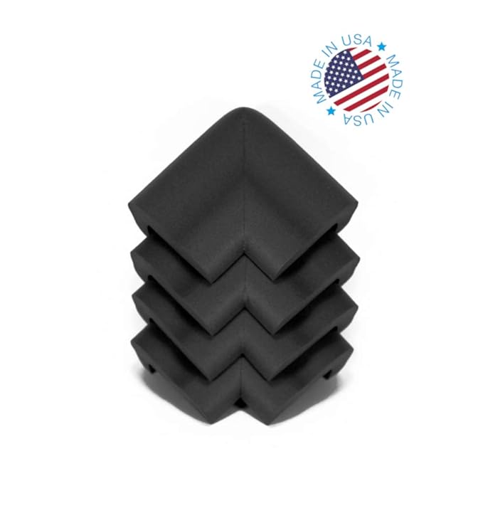 KidKusion Jumbo Corner Cushion, Black