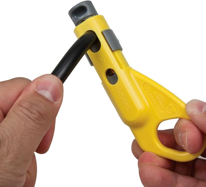 Klein Tools VDV110-095 Coax Cable Radial Stripper