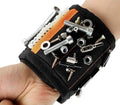 Magnetic Wristband with Strong Magnets for Holding Screws, Nails, Drill Bits and Small Tools — Adjustable Tool Wrist Band for Men and Women, Ideal Gift for DIY, Construction and Home Improvement