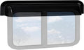 RV Window Rain Deflector Guard&Sun Visor Deflector,RV Window Visor Rain Guard,RV Window Blade Sun Rain Deflector Fit 36-42 inch Wide RV Sliding Window,Deflects Rain&Sun Protection for RV Camper Window