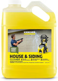 Kärcher House & Siding Cleaner, Removes Dirt, and Grime, Highly Concentrated, Makes up to 40 gal of Cleaner, Readily Biodegradable, For Pressure Washers