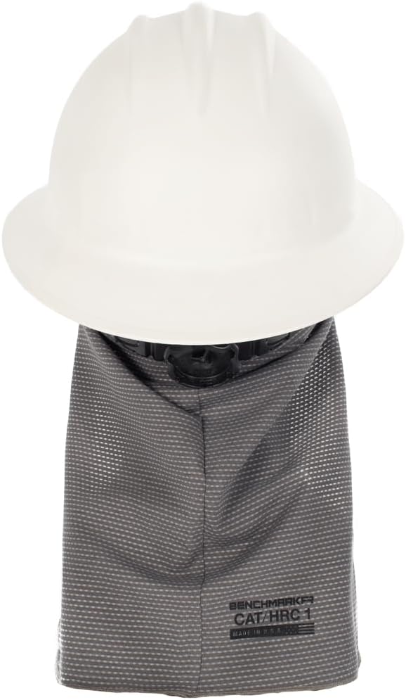 Flame Resistant FR Hard Hat Liner Sun Shade - Made in The USA