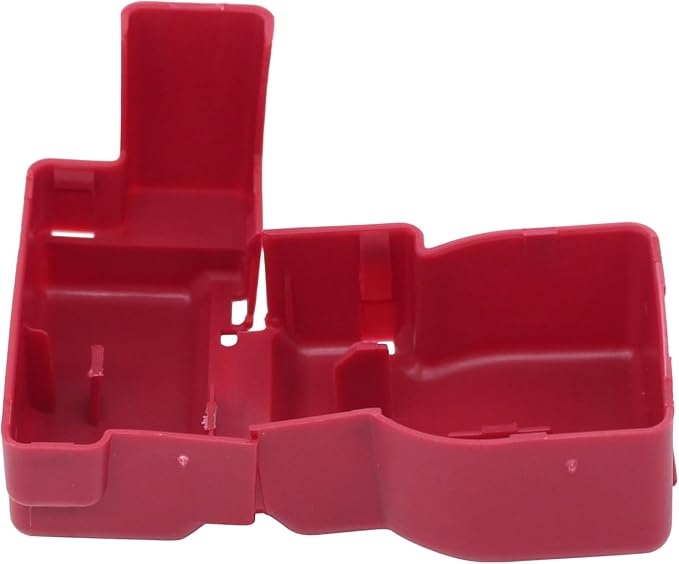 MOTOKU Positive Battery Terminal Cover Red for Nissan Altima 2002-2006, Cube 2009-2014, Juke 2011-2017, Maxima 2004-2008, Rogue 2011-2015, Sentra 2013-2019, Versa 2007-2019, Versa Note 2014-2019