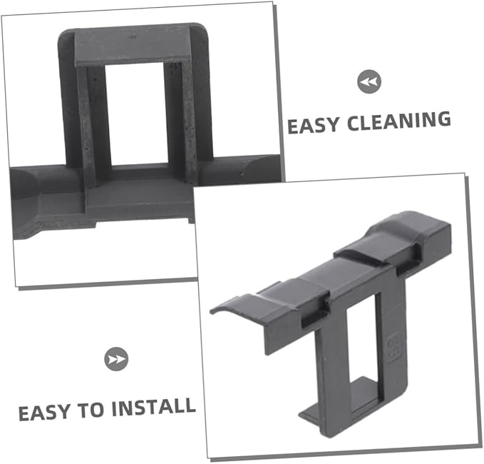 Milisten 12pcs Solar Panel Water Drainage Clips Efficient Mud Removal Clamp for Photovoltaic Panel Cleaning Easy Installation for Outdoor Use