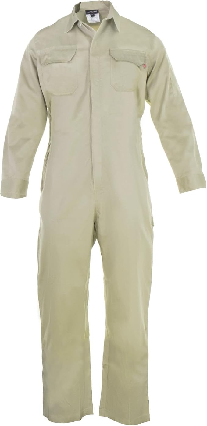 Flame Resistant FR Coverall - 88% C / 12% Nylon - 7oz
