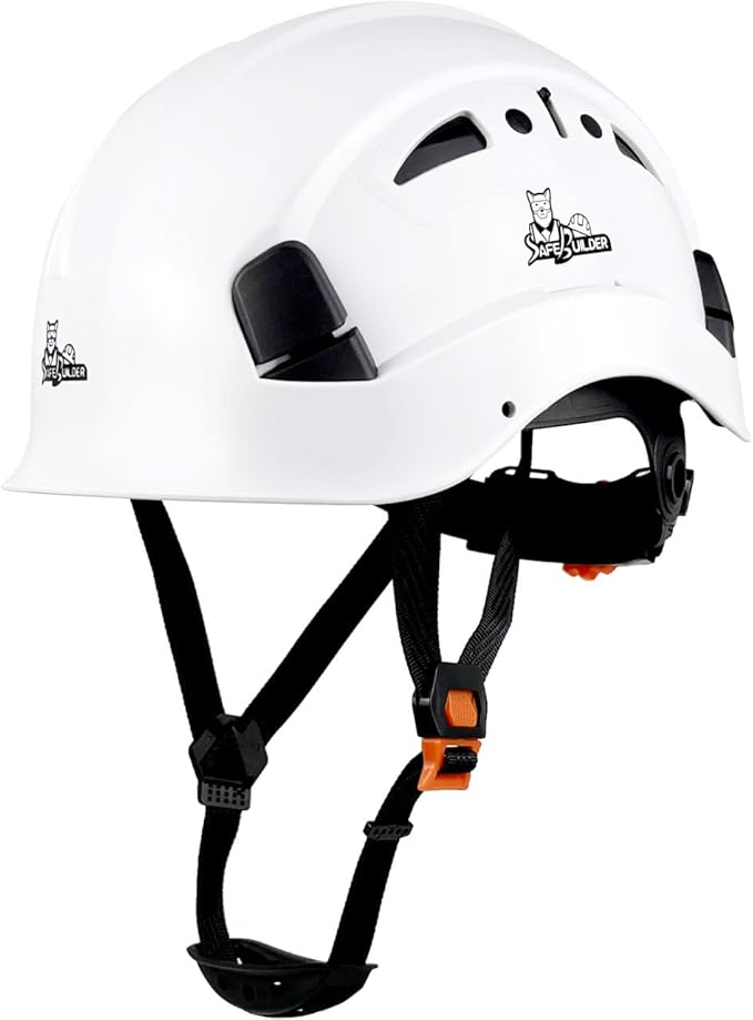 Construction Hard Hats Safety Helmet Reflective ABS Adjustable Ventilation Hardhats Industrial Head Protection ANSI Z89.1