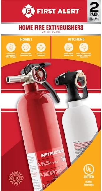 First Alert Home1 - Standard FE | Kitchen5 - Kitchen FE, Bundle Pack