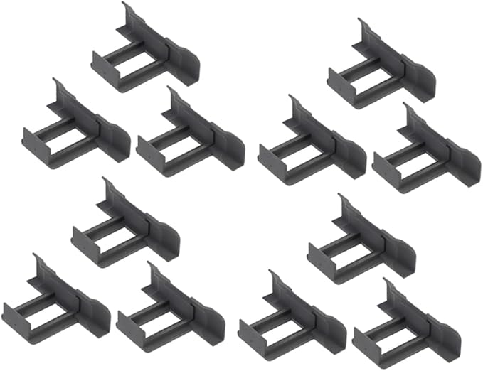 12pcs Solar Panel Water Drain Clips Auto Remove Stagnant Water Photovoltaic Panel Mounting for Efficient Mud Removal and Maintenance