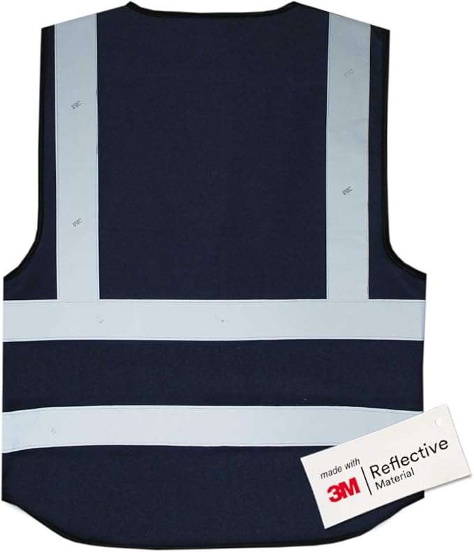 Salzmann Multi-Pocket Working Vest - Reflective Vest - Made with 3M Reflective Material