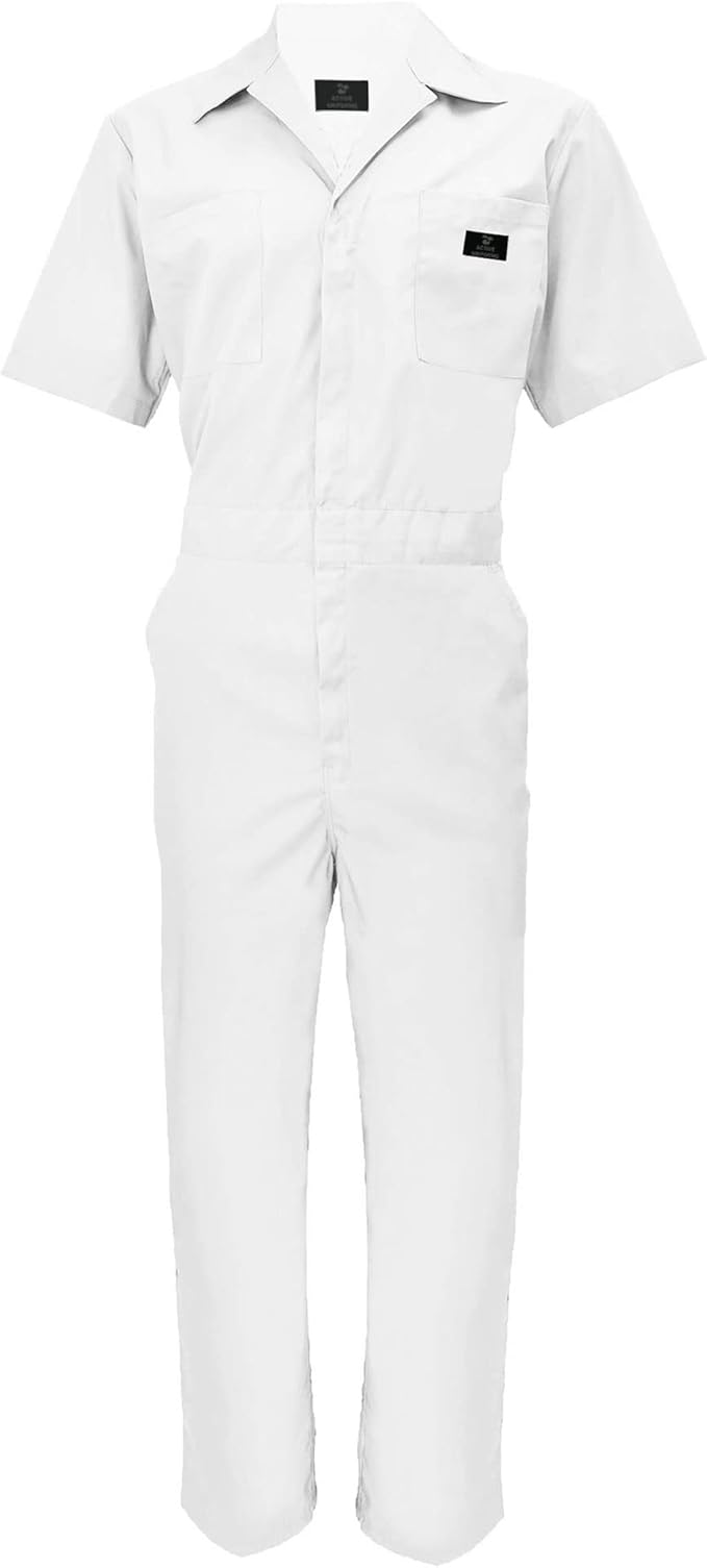 Coveralls Workwear Men Short Sleeve Coveralls