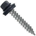 Metal Roofing Screw: (250) 12 x 1-1/2" FAB Charcoal Hex Sheet Metal Roof Screw. Sharp Point Metal to Wood siding Screws. 5/8" EPDM Washer.