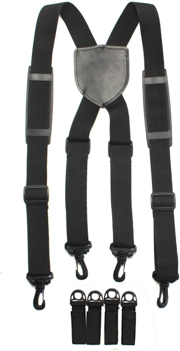 MELOTOUGH Police Suspenders for Duty Belt,Duty Belt Suspenders,Tactical Suspender for Men, Police & Law Enforcement