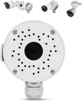 【Security Camera Junction Box】 Universal Bullet Security Camera Mount Bracket, IP66 Waterproof Junction Box for CCTV Cameras