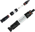 30A Solar Fuse Holder Inline, 1000V IP68 PV Inline Fuse Holders, Waterproof for Solar Panel and Solar Controller, with 10X38mm Fuse