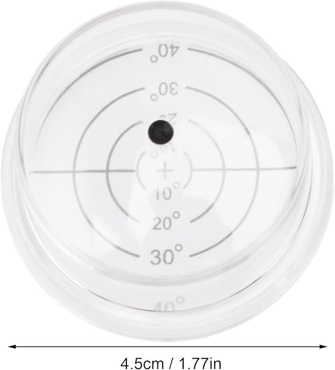 Solar Angle Guide,Clear Waterproof Solar Angle Alignment Tool with Compass - Solar Panel Sun Tracker, Portable Solar Panel Accessories to Improve Solar Energy Efficiency
