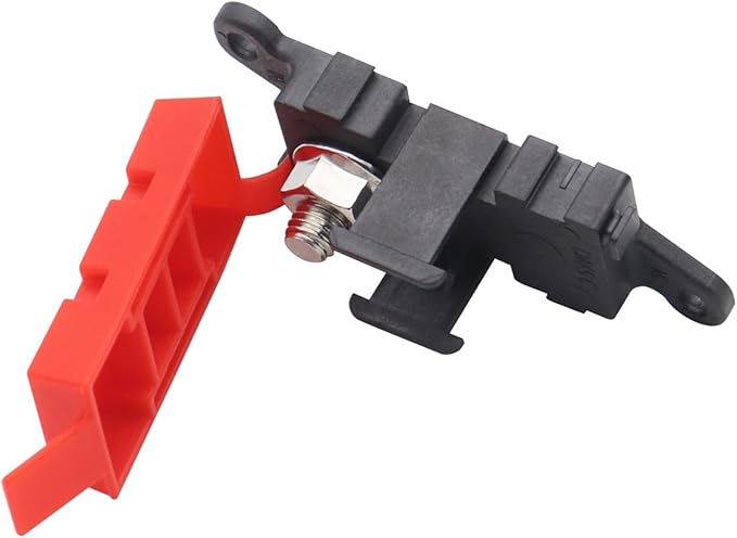 1way Fuse Block Midi Holder Car Audio Marine Boat Midi Fuses Holder with Midi Fuses 100A 60A 30A Silicone Rubber Cover