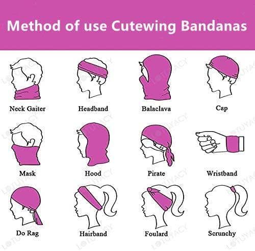 Neck Gaiter Masks Tube Scarf,Seamless Bandanas Buffs Gators,Ourdoor Face Mask Face Covering Multi Headwear