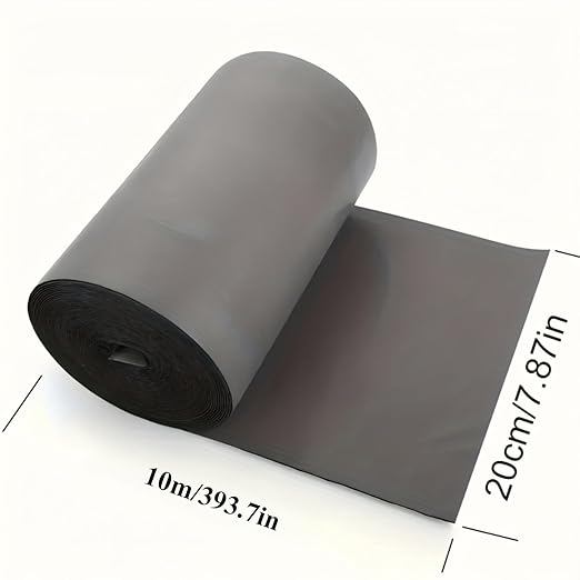 Heavy Duty Industrial roof Waterproof Tape, Suitable for Metal Surfaces, Corrugated Roofs, and Iron Plates - Durable, high-Grade sealant, Industrial roof Maintenance (Gray, 7.874in*393.7in)