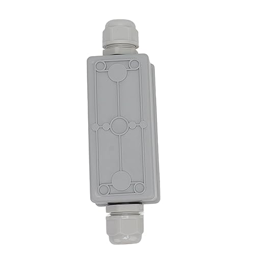 Solar Panel Disconnect Switch 32A DC Circuit Breaker MCB IP65 Waterproof Distribution Box for PV System Outdoor Protection(Without Cable)