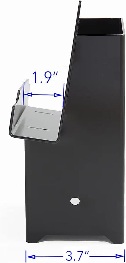 Adler Multi-Use Outdoor 4x4 Compound Angle Platform Brackets for Deer Stand Hunting Blinds Shooting Shack, Tree House, Observation Decks, Set of 4, Black, 16''x 7.5''x 9''