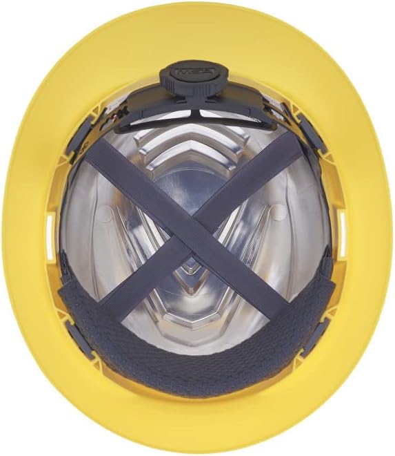 MSA V-Gard C1 Full Brim Hard Hat with ReflectIR Cooling Thermal Barrier and Fas-Trac III Suspension - Uses Highly Innovative Cooling Features to Help Alleviate Heat Stress