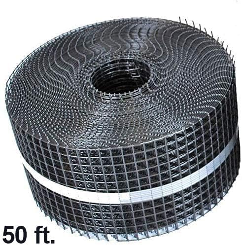 Bird Barrier Wire Mesh Screen for Solar Panel Protection 50’ X 8” X 1/2” Black PVC Coated, Protect Your Solar Panels - Fastener Clips Sold Separately