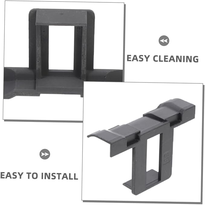 12pcs Solar Panel Water Guide Clips for Efficient Drainage and Cleaning Durable Solar Panel Maintenance Clamps Fit for Photovoltaic Modules