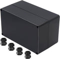Project Box ABS Black Electrical Boxes IP65 Outdoor Waterproof Box Electronic Junction Box Power Enclosure with Cable Glands for DIY Project 7.87 x 4.72 x 4.45 inch (200x120x113mm)