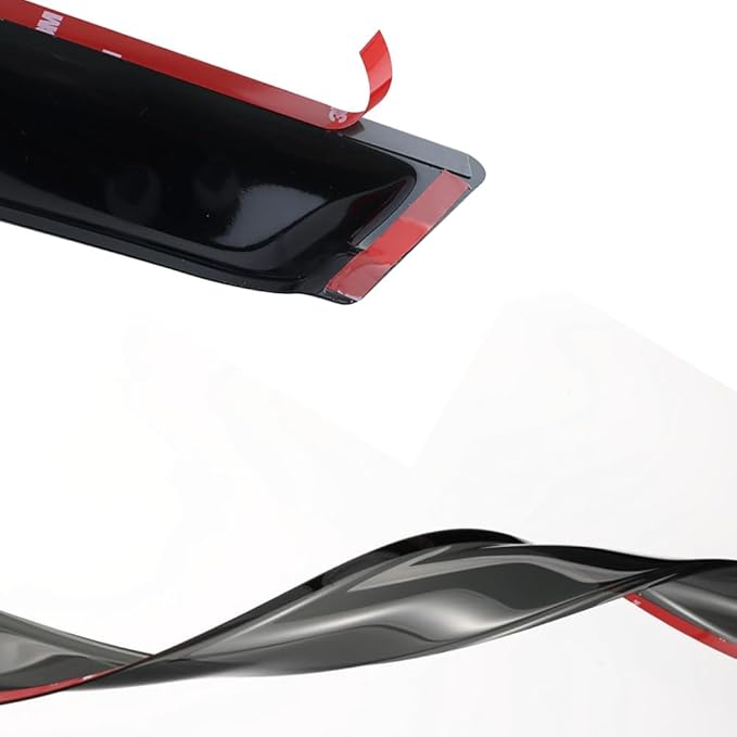 34inch 880mm Universal Sun Roof Wind Deflector, 1pcs Dark Smoke Auto Moon Sunroof Window Visor with Double Side Tape RN88