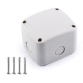 Nineleaf Waterproof Junction Box,IP66 Weatherproof Electrical Project Boxes,3.3X 2.8 x 2.3 inch,Universal PVC/ABS Plastic Project Enclosure Box,White