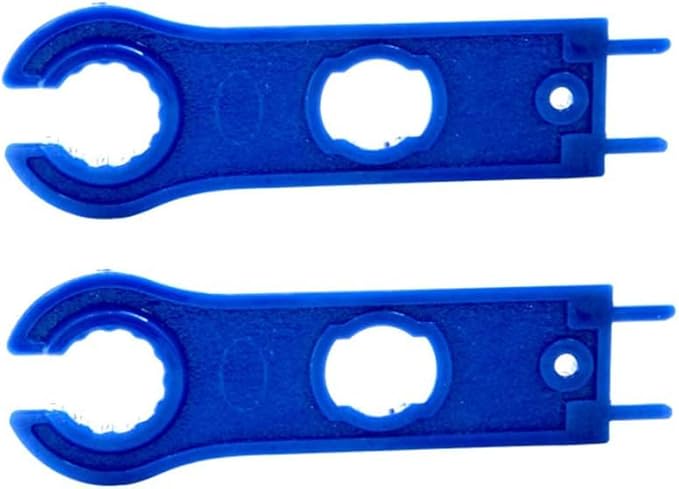 2Pcs Blue Home Improvement Tools 2Pcs Solar Panel MC4 Connector Spanner Wrench Quick Connect Disconnect Tool Hand Tools Multi Handyman Tool Multitools and Accessories