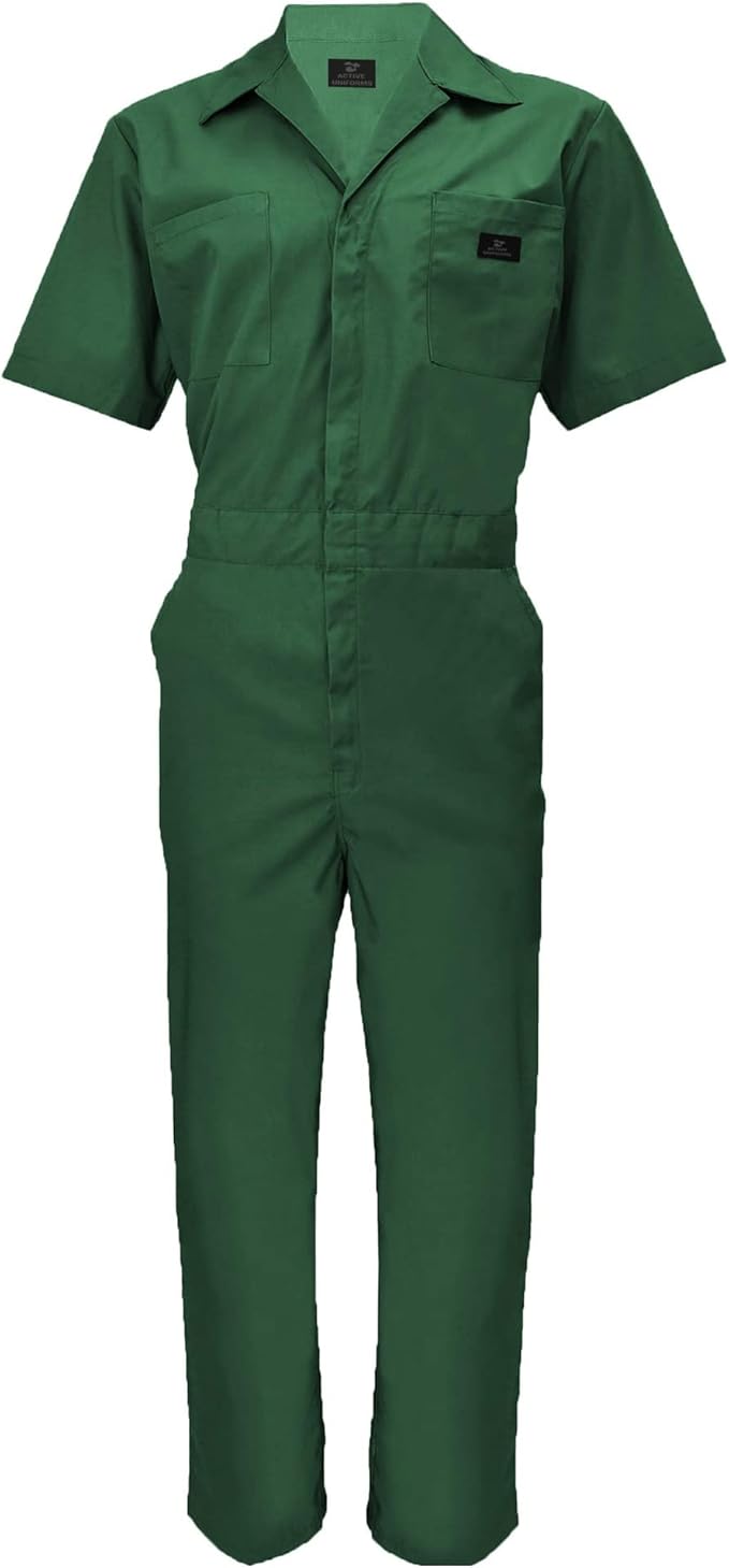 Coveralls Workwear Men Short Sleeve Coveralls